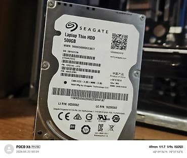 жёсткий диск ноутбук: Жесткий диск Seagate Laptop Thin HDD 500GB - Тип: 2.5" жесткий диск — 1