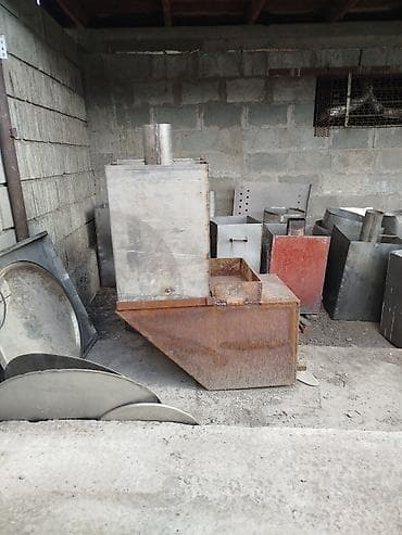Продаю печку на баню с баком из нержавейки есть отдельно баки из