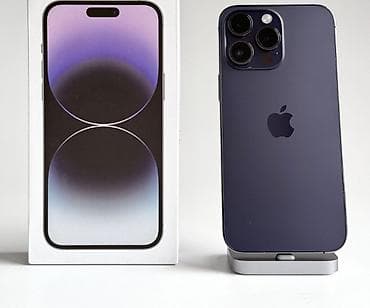 ipone 16 pro max: IPhone 14 Pro, Б/у, 256 ГБ, Deep Purple, Коробка, 78 % — 1