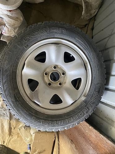 колёса на газ 53: Колеса в сборе 195 / 65 / R 15, Зимняя шипованная, Комплект, Легковые, Железные, отверстий - 5 — 2