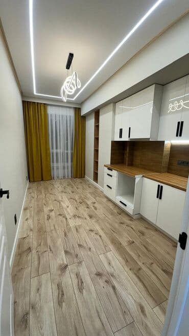 1 ком кв в бишкеке продажа: 1 комната, 51 м², Элитка, 10 этаж, Дизайнерский ремонт — 1