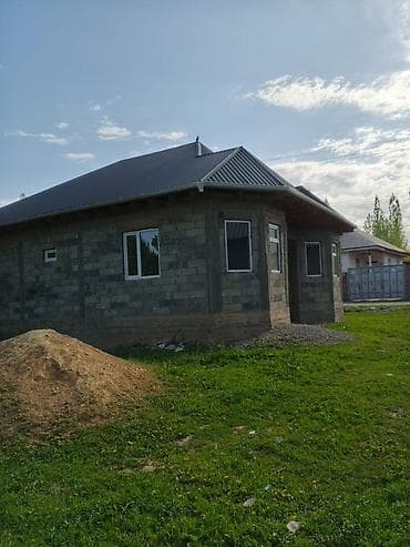 кипич: Одноэтажный жилой дом из блоков с утеплённой металлической крышей — 8