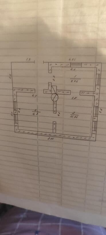 куплю дом кемин: Дом, 1111 м², 2 комнаты, Собственник — 2