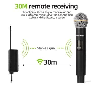 Вокальные микрофоны: 🎤беспроводной микрофон для музыкальных центров и караоке систем🎤 🔖 — 3