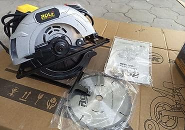Циркулярдык электр араа Жаңы, Электр кубатынан, Rolf, Дисктин диаметри: 185 мм, Стол үстүндө