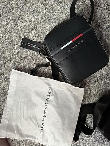 Барсетка, Tommy Hilfiger, Материал: Экокожа, Новый
