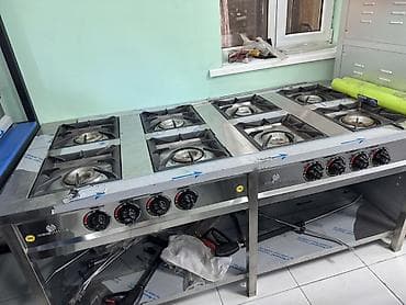 Промышленная газовая плита на 8 конфорок - Форм‑фактор