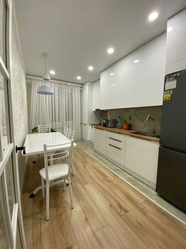 без хозяин квартира берилет жер уй: 3 комнаты, 78 м², Элитка, 11 этаж, Дизайнерский ремонт — 1