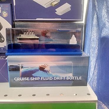 Декоративный для машина «CRUISE SHIP FLUID DRIFT BOTTLE» — настольный