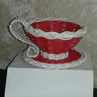 конфетница посуда: Продаю чашку-конфетницу ручной работы. Диаметр верхней части 17см — 1