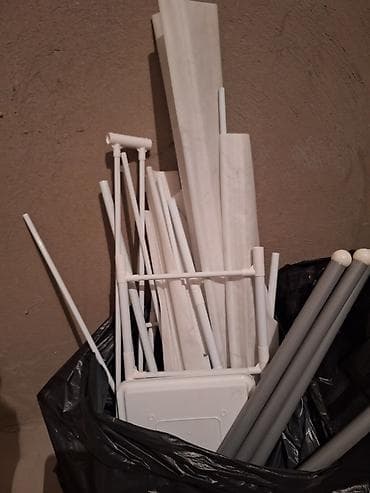 полка для обуви и вешалка: Полка для вещей и одежды, Пластик — 4