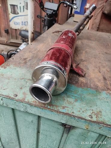 глушитель на макси: Глушитель/банка выхлопа для мотоцикла/скутера - Тип: прямая банка с — 1