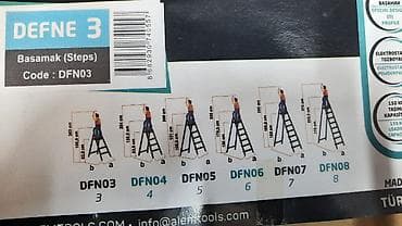 foldable table: Складная стремянка-лестница, Материал: Металл, Новый, Для дома, Высота: До 2 м — 2