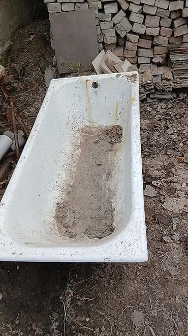 bed: Чугунная ванна прямоугольная с эмалевым покрытием. - Материал: чугун — 2