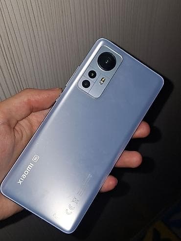 ми 12 х: Xiaomi, Mi 12X, Б/у, 256 ГБ, цвет - Голубой, 2 SIM — 2