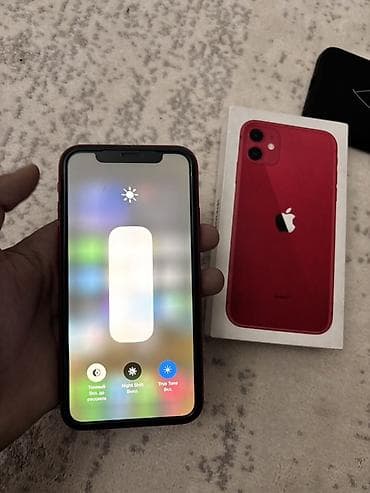 iphone red: IPhone 11, 128 ГБ, Красный, Чехол, Коробка, 77 % — 4