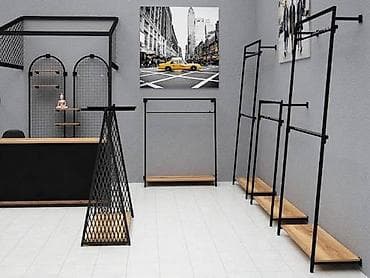 Торговое оборудование: Витрины, кронштейны для магазинов одежды! В стиле лофт! Замер и — 10