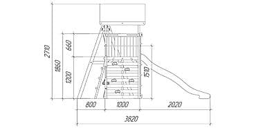 Игровые комплексы: Детская площадка Для улицы, Новый — 7