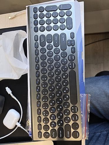 зарядка для самсунга: Клавиатура, Ножничная, Bluetooth подключение, Размер: 100% — 3