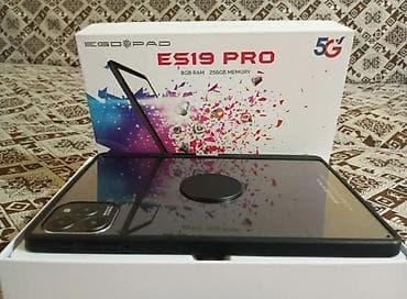 Электронные книги: Планшет, Ego Pad, память 256 ГБ, 10" - 11", 5G, Б/у, Классический цвет - Черный — 1
