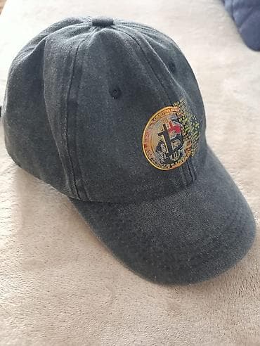 купить кепку: Кепка с принтом Биткойн — 1