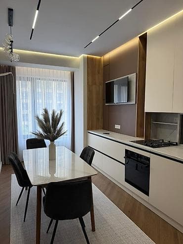 town: 3 комнаты, 116 м², Элитка, 6 этаж, Дизайнерский ремонт — 9