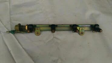 стенд для чистки дизельных форсунок: Honda Stream K20 Рампа с форсунками, Хонда Стрим К20 Топливная рампа — 1