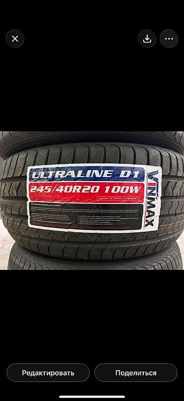 m max: 245/40/20 4 шт новый фирма Vinmax год 2026 доставка есть по городу — 2