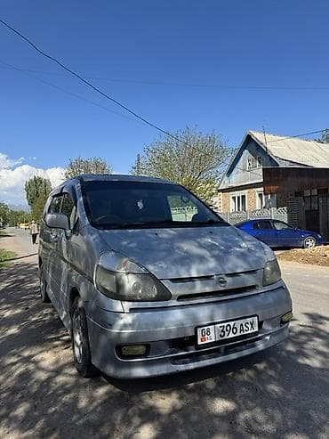 маши: Nissan Serena: 2001 г., 2 л, Вариатор, Газ, Минивэн — 1