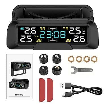 Беспроводная система контроля давления в шинах (TPMS) с внешними at lalafo.kg Беспроводная система контроля давления в шинах (TPMS) с внешними