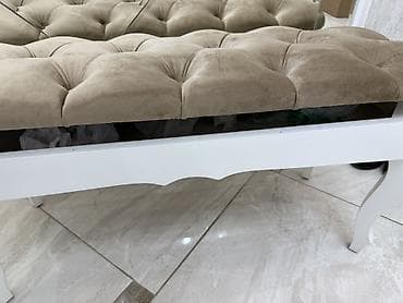 полки: Банкетка, Без полок, цвет - Белый — 1