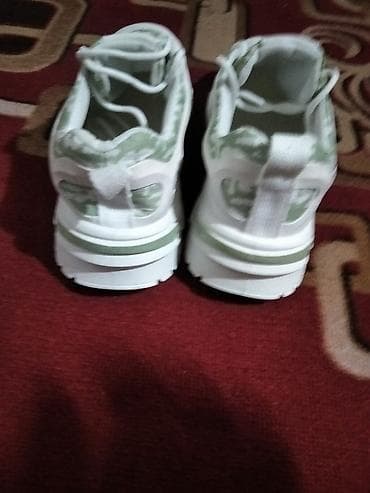 Ботинки: Кроссовки Lee Cooper - Цвет: белый с зелёными вставками и камуфляжным — 3