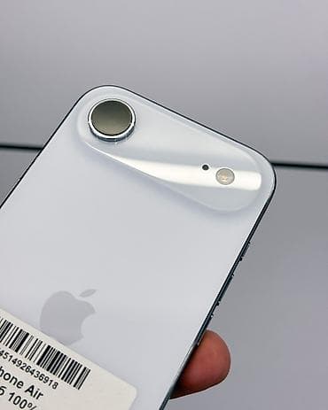 fifine k688 white: IPhone Air, Б/у, 256 ГБ, White Titanium, Защитное стекло, Чехол, Кабель, В рассрочку, 100 % — 4
