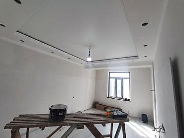 Сантехнические работы: Натяжной потолок Матовое Монтаж — 4