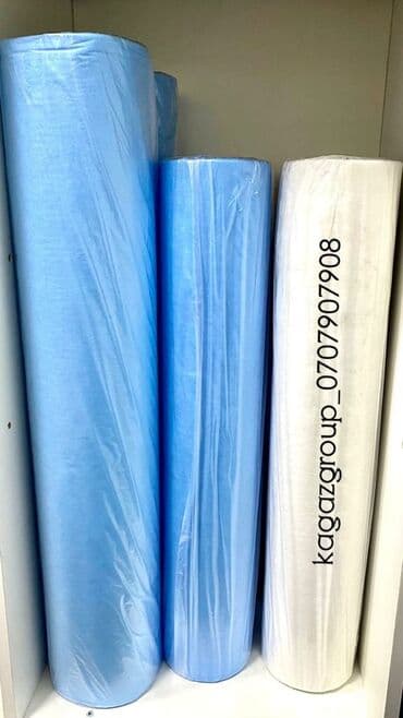 Простыня медицинская одноразовая. Материал: спанбонд Плотность: 17гр at lalafo.kg Простыня медицинская одноразовая. Материал: спанбонд Плотность: 17гр