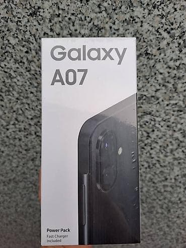 am 4: Samsung Galaxy A07, Новый, 64 ГБ, цвет - Черный — 1