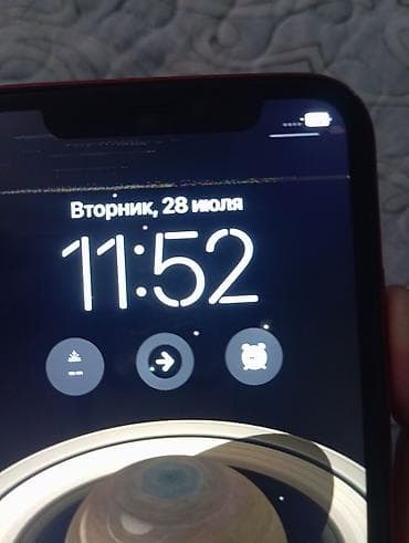 телефон редми 15 с: IPhone Xr, Б/у, 64 ГБ, Красный, Зарядное устройство, 100 % — 1