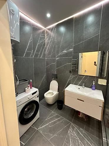 11 микрорайон: 2 комнаты, 62 м², Джал мкр (в т.ч. Верхний, Нижний, Средний) Элитка, 11 этаж, Дизайнерский ремонт — 9