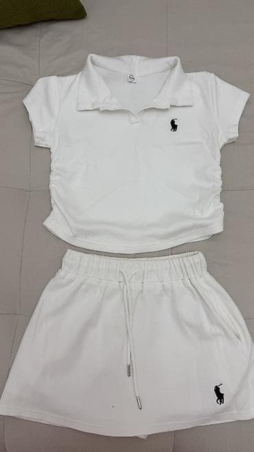 polo одежда: Комплект, цвет - Белый, Б/у — 1