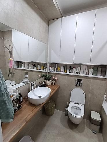 квартира с подселением в бишкеке: 2 комнаты, 75 м², Элитка, 3 этаж, Евроремонт — 10