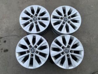 runx alex: Литые Диски R 15 Toyota, Комплект, отверстий - 5, Б/у — 1