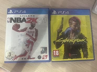 Игры для PlayStation 4 (дисковые издания): 1) NBA 2K21 (обложка с — 1