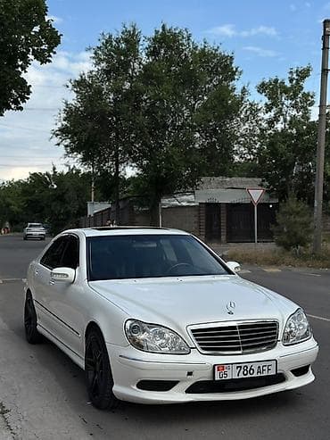v class: Mercedes-Benz S-Class: 2004 г., 5 л, Автомат, Бензин, Седан — 4