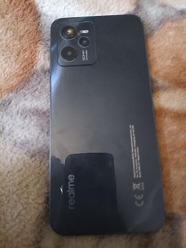 Техника жана электроника: Realme C35, Колдонулган, түсү - Кара — 2