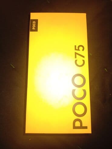 poco c55: Poco C75 5G, Б/у, 256 ГБ, цвет - Зеленый, 2 SIM — 8