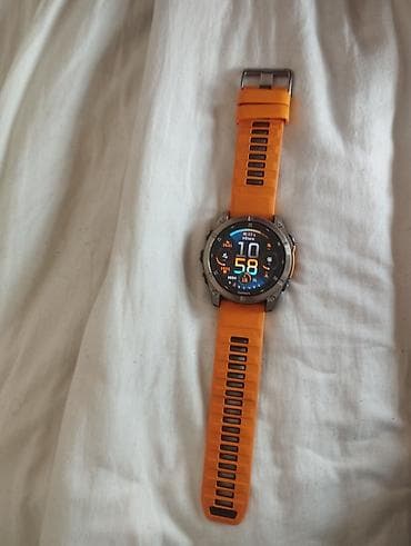 founders edition: Смарт-часы Garmin Fenix (серия Fenix 8 — титан/сталь, корпус — 2