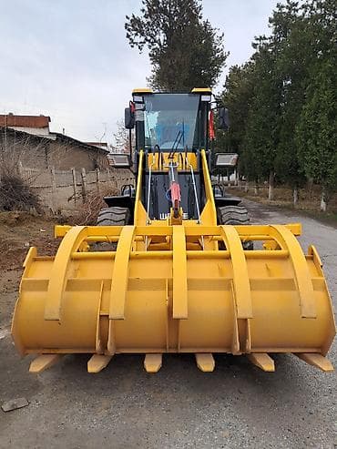 мини эксватор: Погрузчик, Колесный, Фронтальный — 3