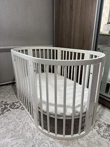 Мебель: Продаю детскую кроватку трансформер в хорошем состоянии! Пользовались — 2