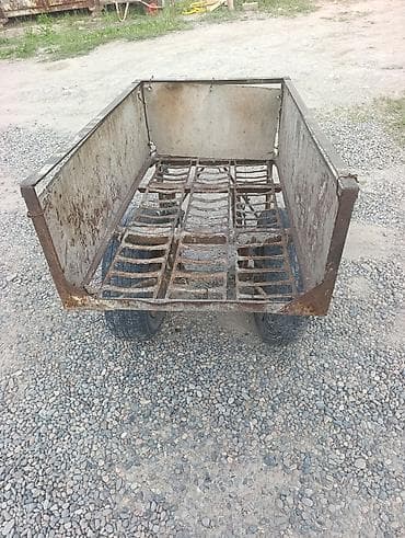 пляжные балоны: Садово-строительная тачка и тележка, Стальная, Двухколесная — 3