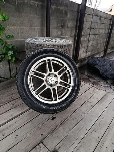 handa fit: Колеса в сборе 215 / 60 / R 17, Зима, Б/у, Комплект, Легковые, Литые, отверстий - 5 — 1